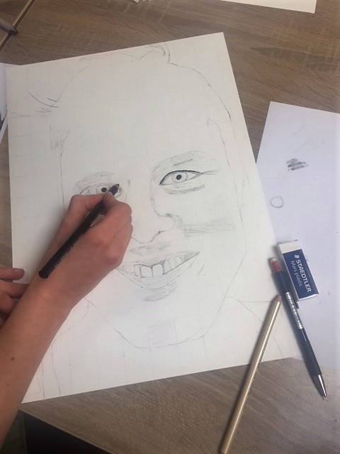 opzet portret portret lijkend tekenen opzet