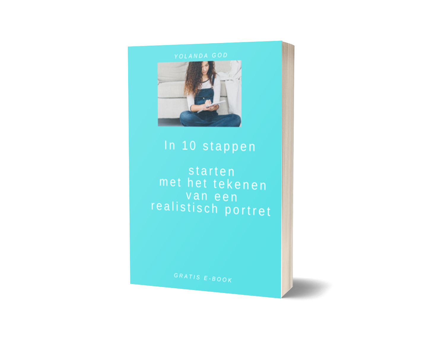 ebookcover in 10 stappen starten met het tekenen van een realistisch portret